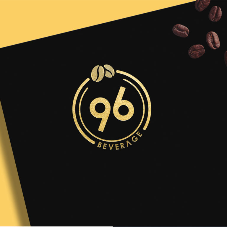 96 Beverage Logo Design