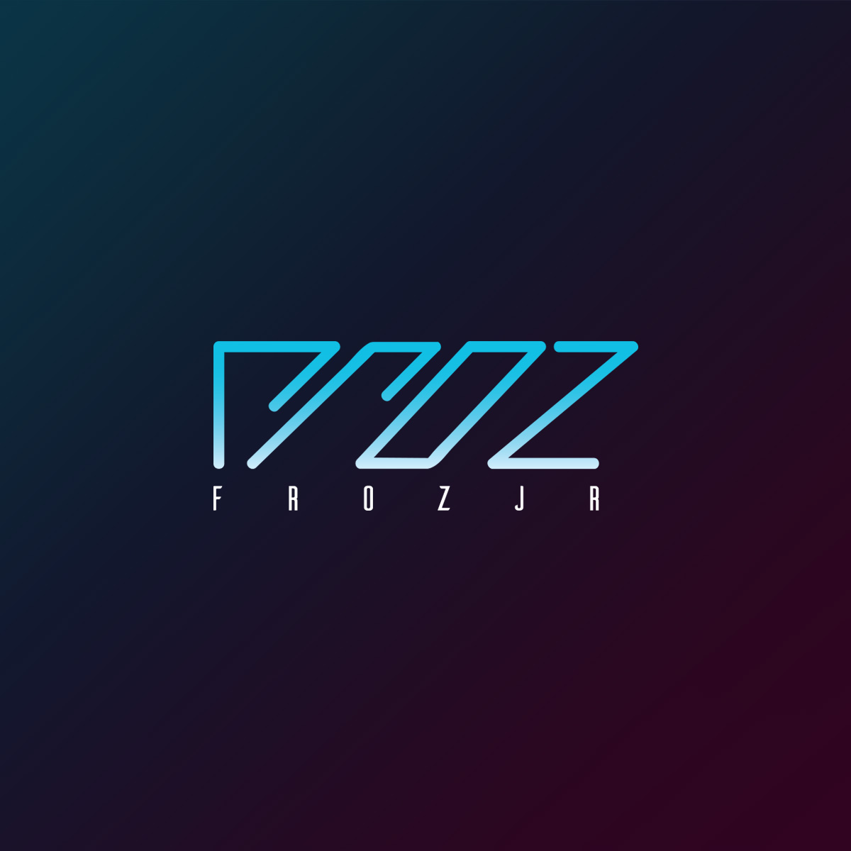 froz jr game logo design vkoart studio malaysia