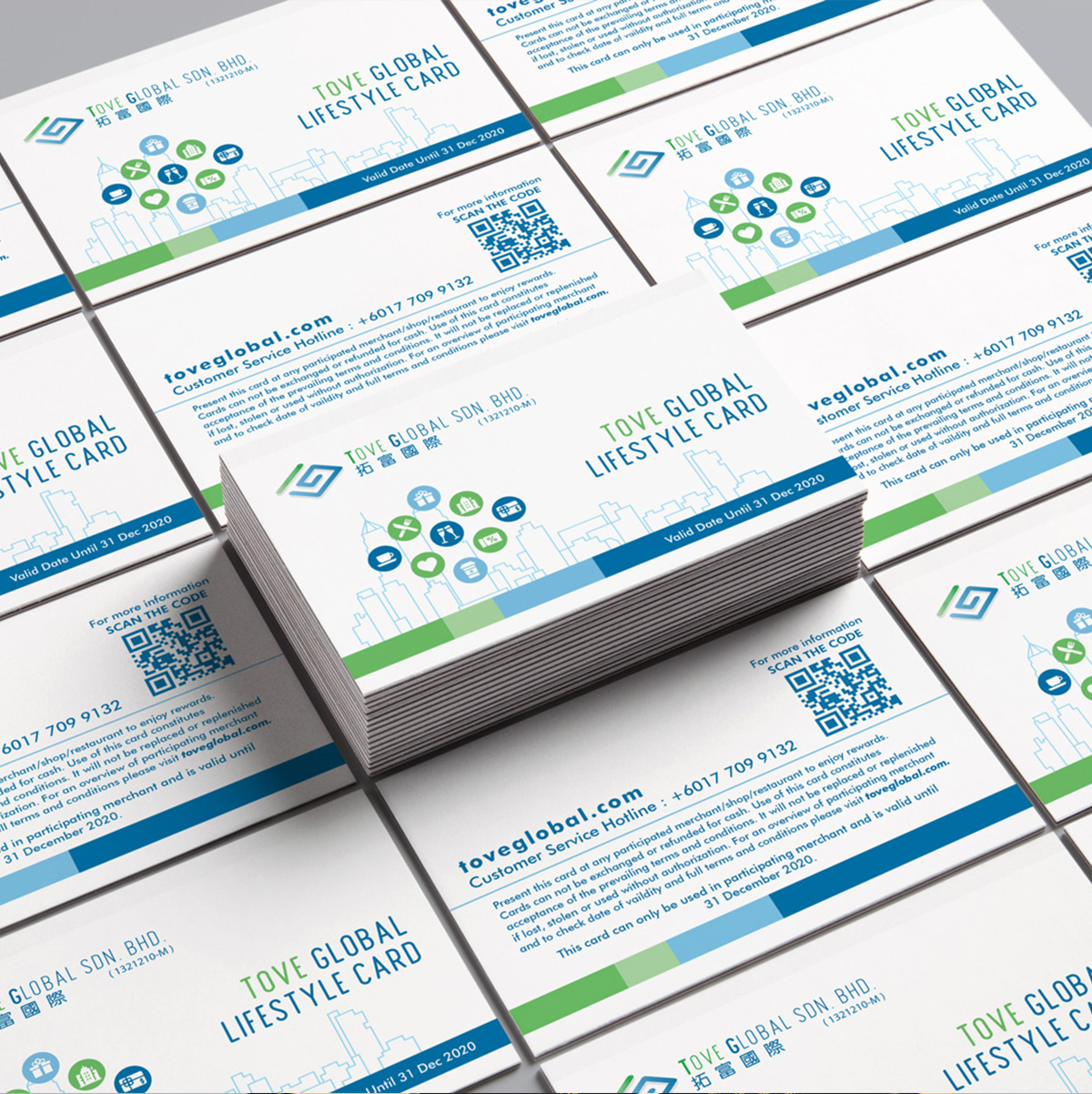 business card design vkoart studio malaysia